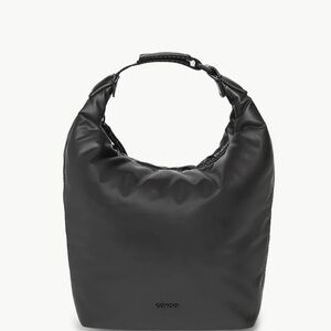Caraa Black Nylon Baby Bottle Bag